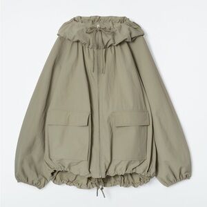 COS TECHNICAL HOODED PARKA JACKET